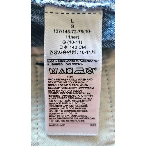 Gap Girls Pull On Denim Pants - Picture 5 of 5